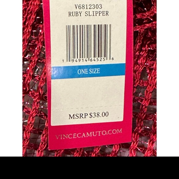 Vince Camuto ruby slippers Mesh Scarf - Picture 5 of 8